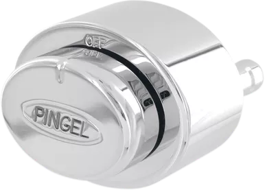 Pingel Chopper Fuel Valve - Chrome 9000-Co