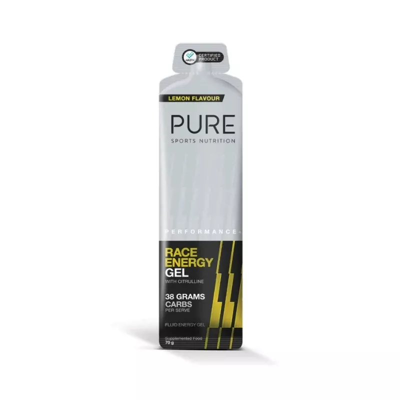 Pure - Performance + Race Energy Gel Lemon 70G