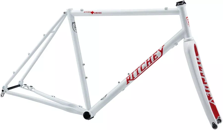 Ritchey Swiss Cross Frameset - 700c Steel White Large