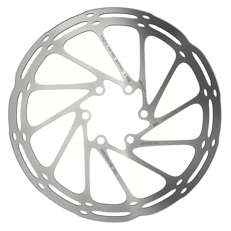 SRAM CenterLine 6-Bolt Rotor Rounded 220mm