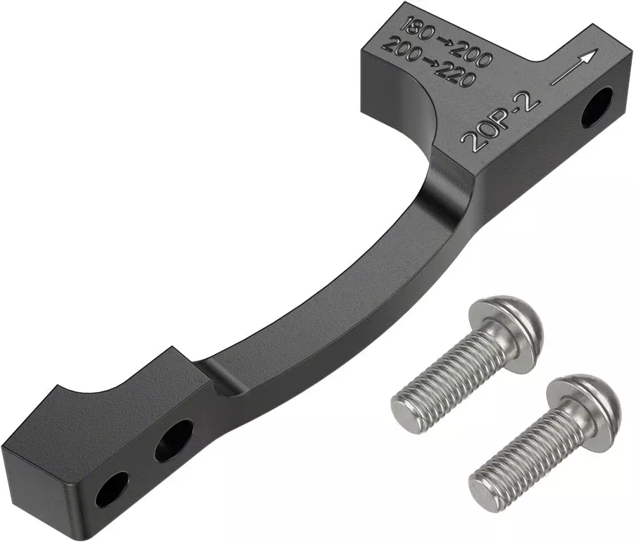 SRAM Post Bracket 20 P 2 Disc Brake Adaptor -For 200mm 220mm Rotors Only Includes Bracket Stainless Steel Bolts