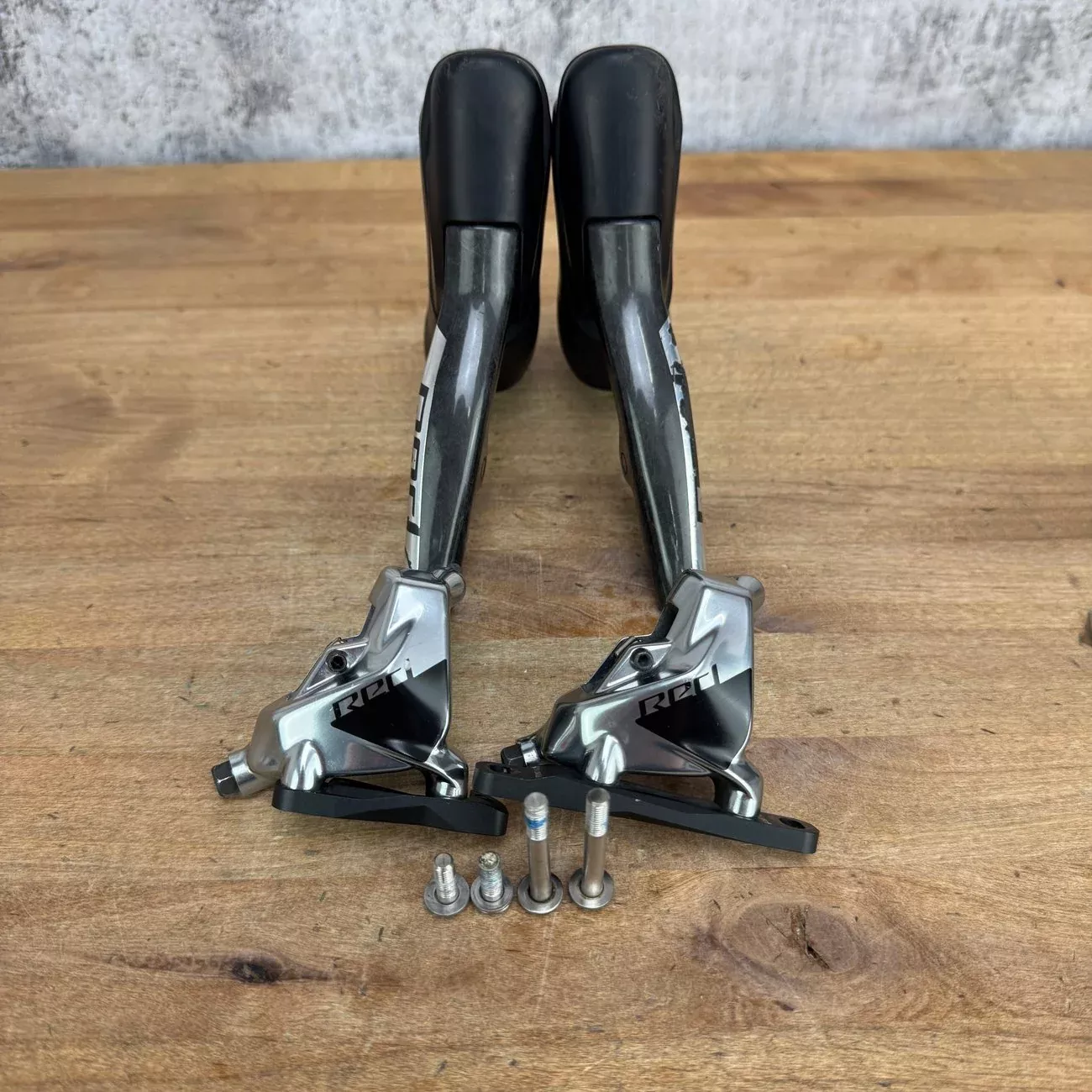 SRAM Red AXS HRD D1 12-Speed Hydraulic Disc Electronic Shifters w/ Calipers 738g