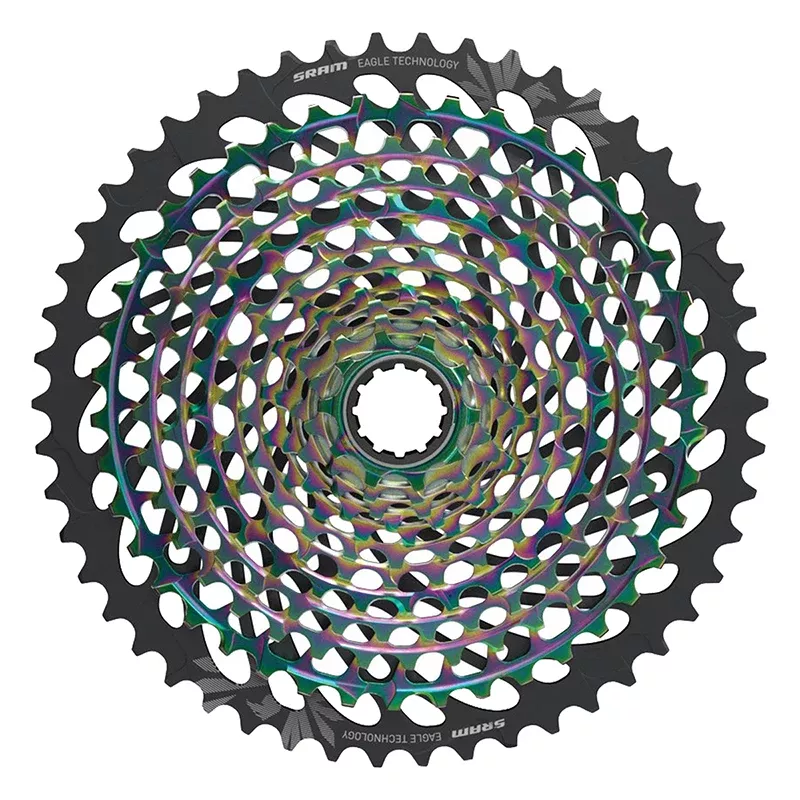 SRAM XX1 Eagle AXS XG-1299 Cassette - 12-Speed 10-50t Rainbow For XD Driver Body