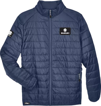 Suzuki Puffer Jacket - Navy - Large 28-85414