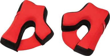 Thor Reflex Cheek Pads - Red - Xs