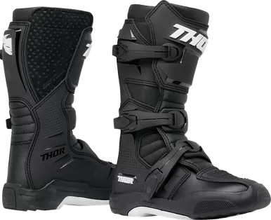 Thor Youth Blitz Xr Boots - Black/White - Size 6
