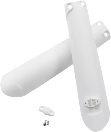 Ufo Fork Tube Protectors - White Kt04055042