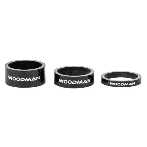 WOOdman Black Ring Carbon Spacer