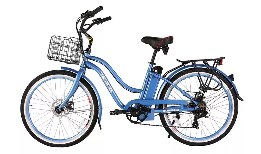X-Treme Malibu Elite Max 36 Volt Beach Cruiser Electric Bike