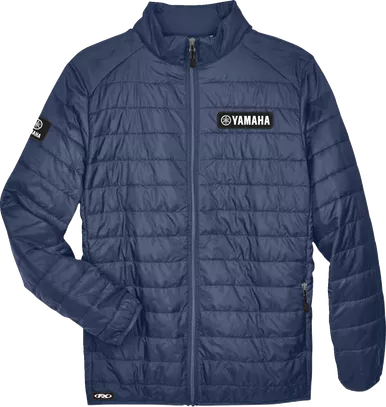 Yamaha Puffer Jacket - Navy - Large 28-85214