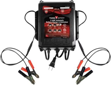 Yuasa Battery Charger - 2 A - 6/12 V Yua2Ampch