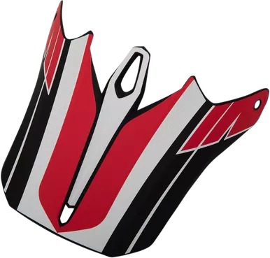 Z1R F.I. Visor Kit - Hysteria - Red/White
