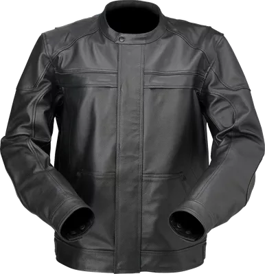 Z1R Justifier Leather Jacket - Black - Large
