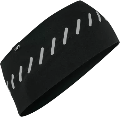 Zan Headgear Sportflex Headband - Black Reflective Hbl114R