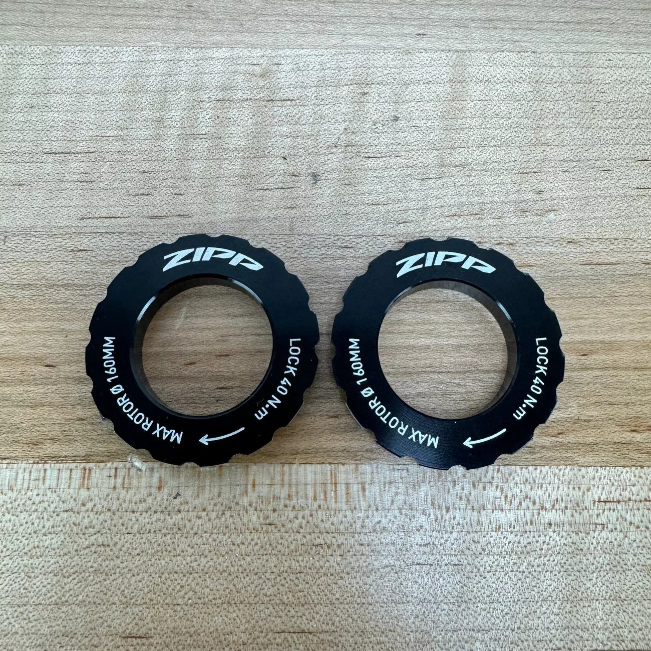 Zipp Centerlock Disc Brake Rotor External Spline Lockrings 16g